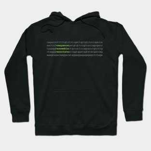 Bioinformatics Genome Sequence Assemble Annotate DNA Green Hoodie